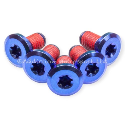 Blue titanium rear - blue,