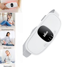 Electric Heating Menstrual Vibration Pad Belt For Period Pain Relief Cramps Gift