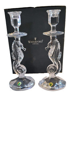Pair waterford crystal - of,
