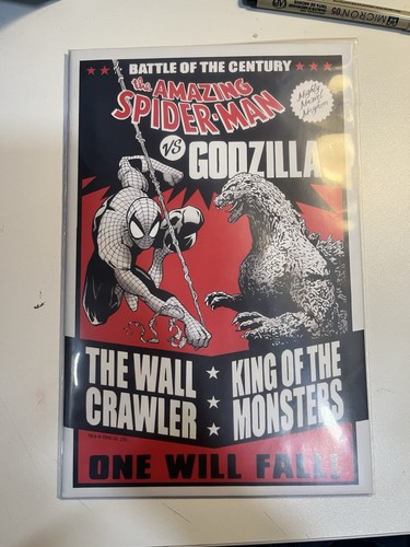 Godzilla spider man 1 lee - spider-man,