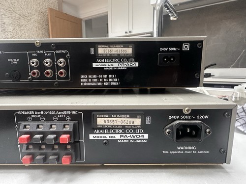 Vintage akai amplifier - amplifier, pre