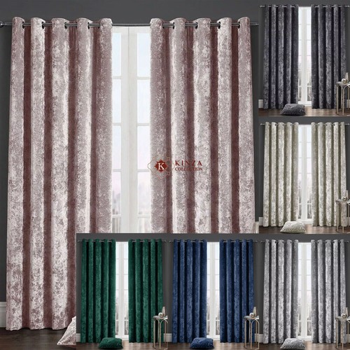 Luxury crushed velvet - crushed, curtains