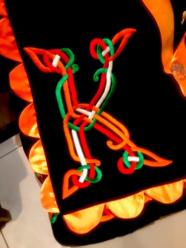 Irish dancing costume hand - dancing,