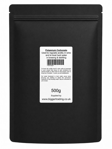 Potassium carbonate 500g - potassium,