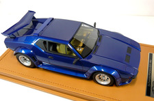 DE TOMASO PANTHER GT5 1982 Blue Pearl LTD 40 pcs TECNOMODEL 1:18