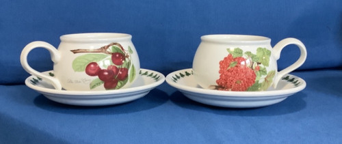Portmeirion pomona tea cups - portmeirion, 'pomona'