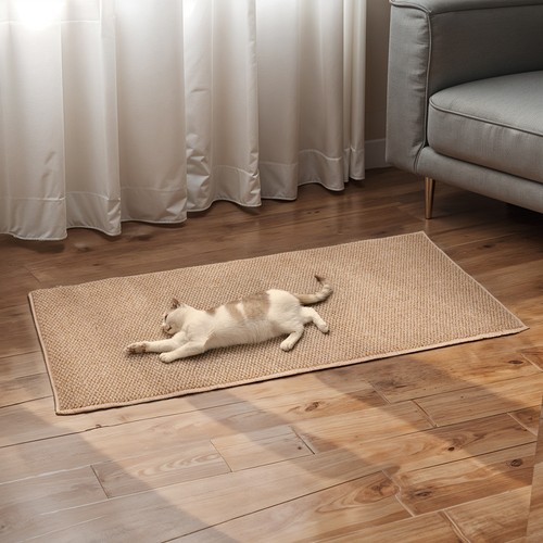 Sisal cat scratcher mat - cat,