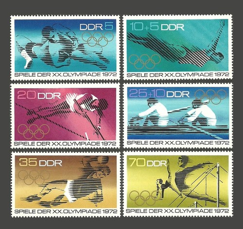 East germany ddr stamps 1972 - germany,