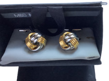 M&S silver and gold love knot