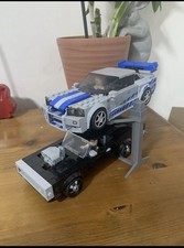 Lego Speed champion 2 Post Car Lift (New Colours And Patterns!)