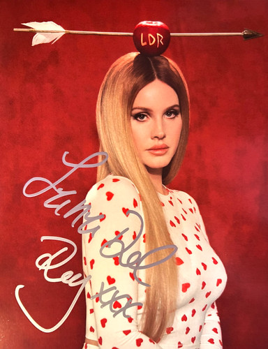 Lana del rey hand singed - del,