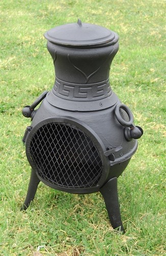 Solid cast iron - solid, chimenea