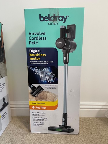 Beldray airvolve cordless pet - cordless, pet+