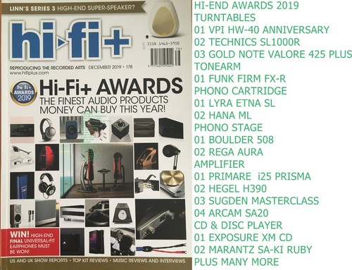 Plus end awards - hi-fi,