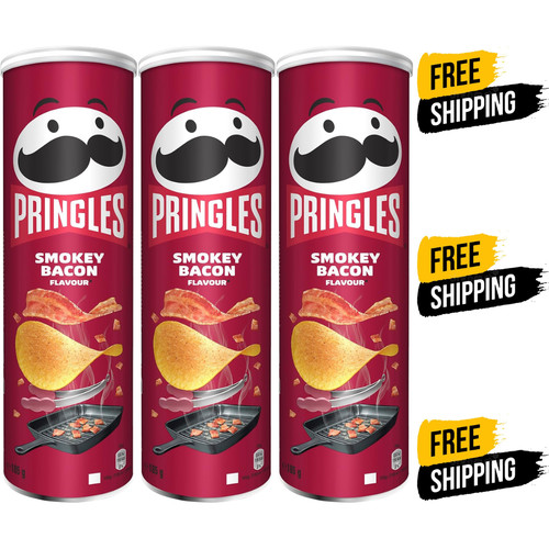 Pringles smoky bacon - 3,
