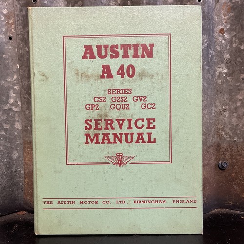 Austin a40 service repair - service,