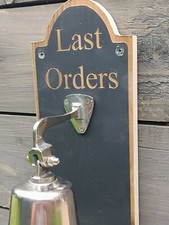 Personalised Last Orders Bell