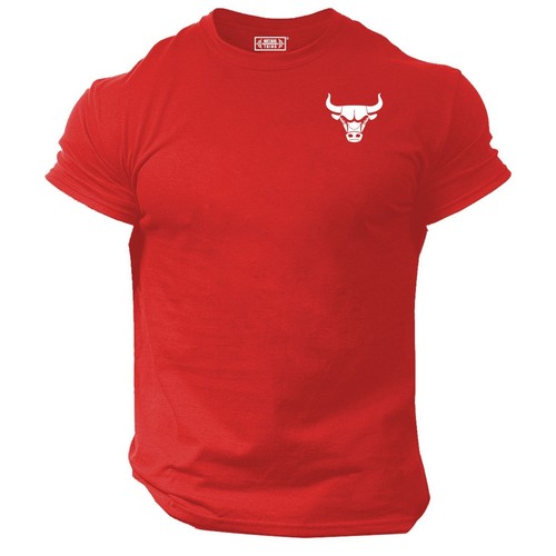 Bull shirt small gym - t,