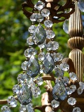 SET OF 5 Vintge 70s Chandelier