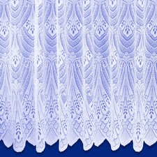 Cotton look thick white fan - cotton,