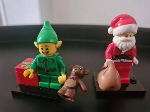 Lego minifigures holiday - lego,