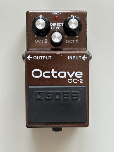 Boss octave pedal - pedal, in