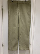 Dickies 874 Original Fit Trousers Men's  Beige Straight Leg Work. Size 36w 29L