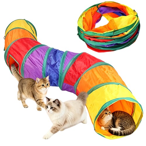 Interactive cat tunnel toy - cat,