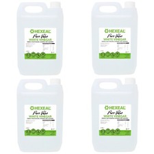 Hexeal Pure Value White Vinegar 20L - Food Grade, Cooking, Cleaning, Pickling