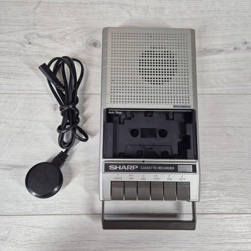Sharp portable cassette - sharp,