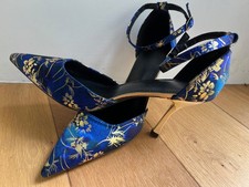 Stunning cobalt blue and gold