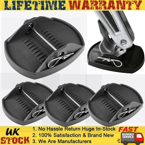 Upgraded caravan feet pads - upgraded,