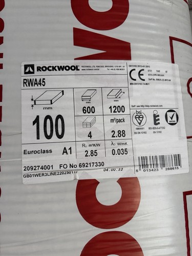 Rockwool rwa45 acoustic - rockwool,