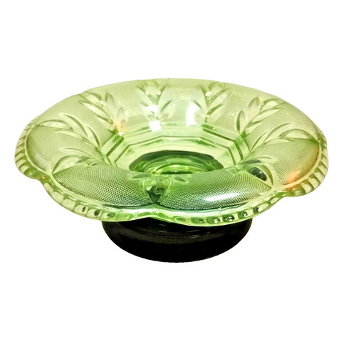 Vintage uranium vaseline glass - vaseline,