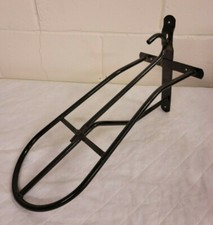 Stubbs Black Saddle Rack Tack