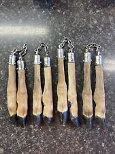 Christmas Gag Gift, Deer Feet, Deer Chucks, Deer Nun Chucks, Stocking Stuffer 