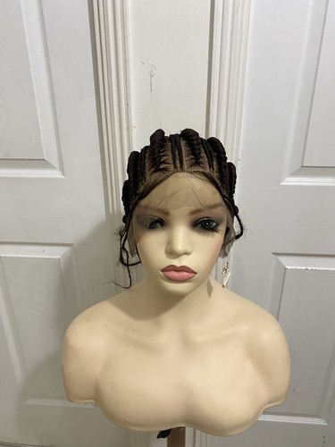 Braided wigs cornrow - cornrow, full