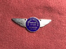 Denbigh Smithfield Garage Co Ltd Suppliers Badge By Apex Brownhills , Staffs