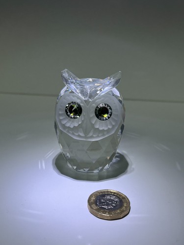 Genuine swarovski crystal owl - swarovski,