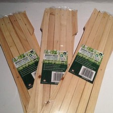 3X Garden Gardeners Light Wood