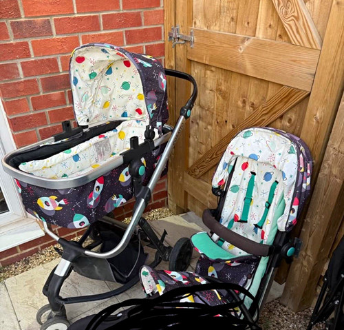 Cosatto wheel 1 pram - 2-in-1,