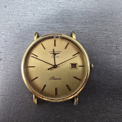 Longines watch men 34mm - longines, gold