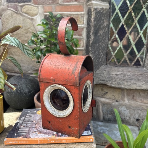Antique british railway red - antique, /