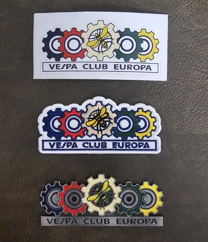 Vespa club europe set - vespa,
