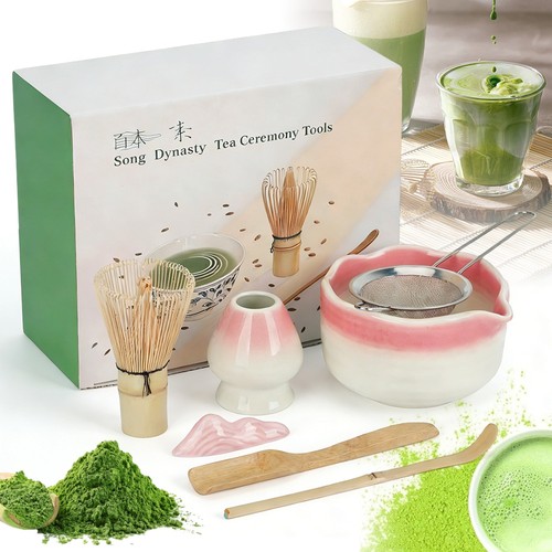 7pcs matcha tea set - tea, japanese
