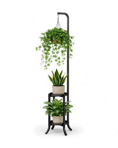 Bamworld hanging plant - plant, stand