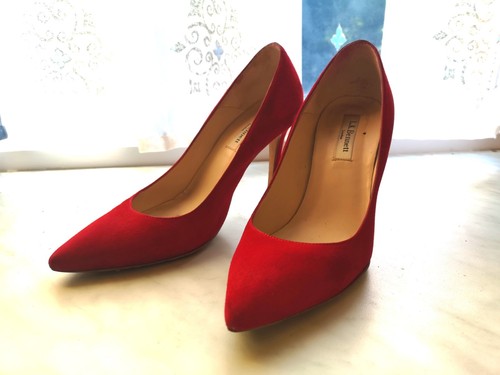 Bennett shoes red suede - lk,