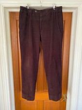 Canali Corduroy Trousers Size