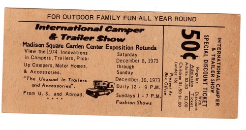 International camper trailer - camper, &