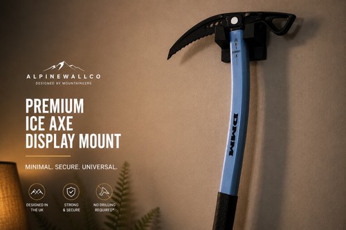 Ice axe wall mount - ice,